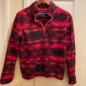 Pullover sweatshirt, quarter zip